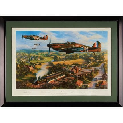 Nicholas Trudgian: Litografia “Tangmere Hurricanes