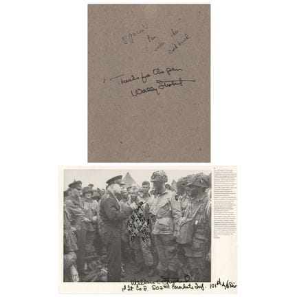 101st Airborne: Wally Strobel and Bill Hayes  Sign