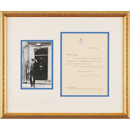 Winston Churchill War-Dated Typed Letter Signed, P