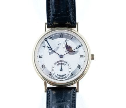 BREGUET. 
Armbanduhr mit Komplikationen, Modell „C