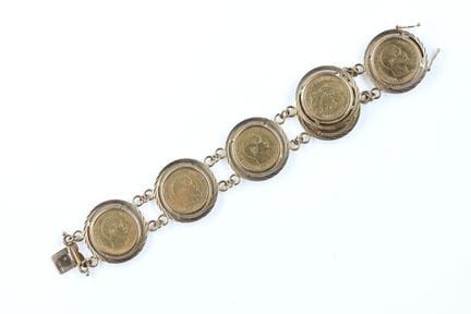 Armband aus 18 Karat Gelbgold (750 Tausendstel) mi