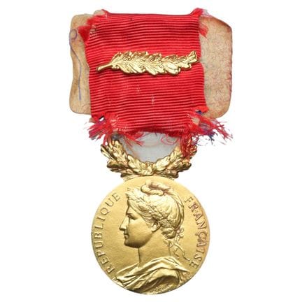 MONNAIE DE PARIS. 
Médaille d'honneur du travail, 