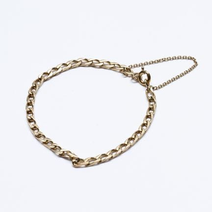 Armband aus 18 Karat Gelbgold (750) mit Pferdemust