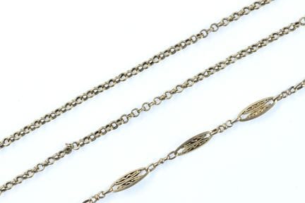Halskette aus 18 Karat Gelbgold (750 Tausendstel) 