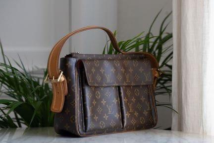 LOUIS VUITTON. 
"Viva Cité" bag in Monogram canvas