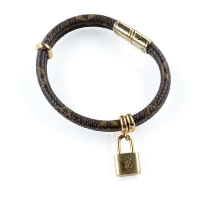 LOUIS VUITTON. 
"Keep it twice" bracelet with a do
