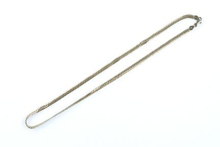 18k yellow gold (750) necklace with English link c