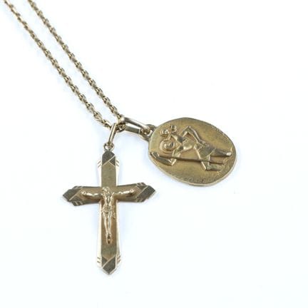 Halskette aus 18 Karat Gelbgold (750 Tausendstel) 