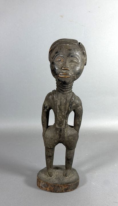African carved wooden figurine, 33 cm tall