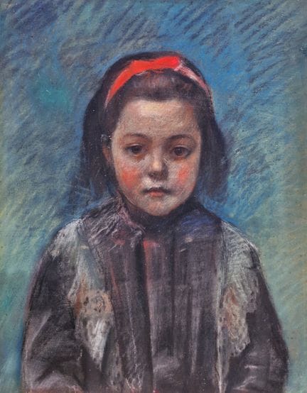 École Française du XIXème siècle -  Portrait d'une
