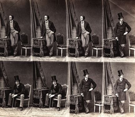 ANDRÉ ADOLPHE EUGÈNE DISDÉRI 1819-1889
Portraits d