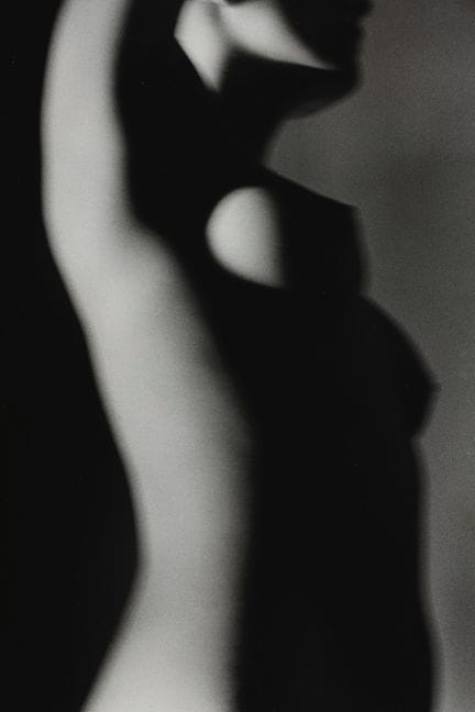 菲利普·帕什 1961-
《立方体裸体》，1991年。
摄影作品。同期RC相纸冲印，附作者标签，背面