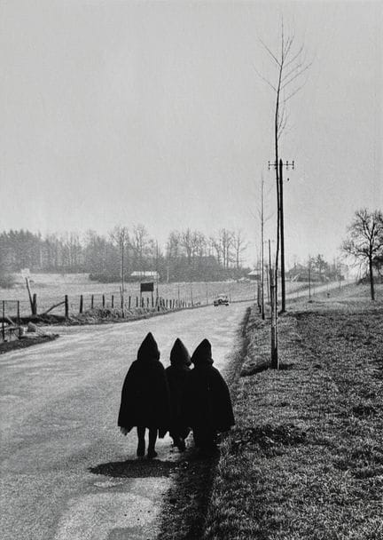 威利·罗尼斯 1910-2009
洛林，1954年。
摄影作品。2001年银盐冲印，图像下方用墨水签