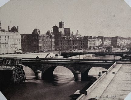 BARON JULES HOCEDÉ DU TREMBLAY 1814-1880
Pont, au 