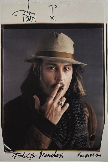 FABRIZIO MARCHESI
Johnny Depp, 2001.
Fotografía. C