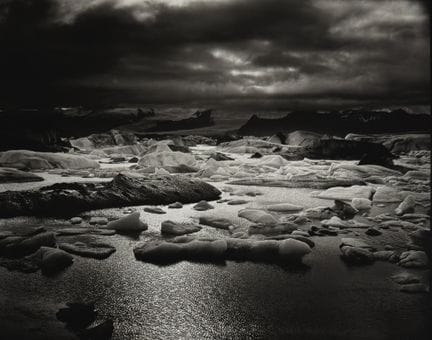 OLIVIER MÉRIEL 1955–
„Island, Gletscher“, 1982.
Fo