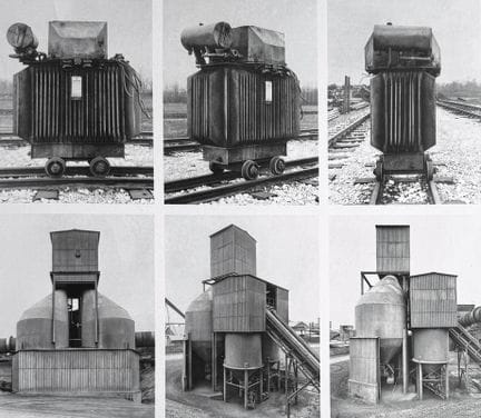 BERND Y HILLA BECHER
Transformator Silo, 1971.
Fot