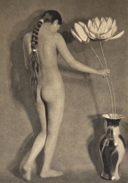 CHINA - HEINZ VON PERCKHAMMER 1895-1965 
Desnudo f