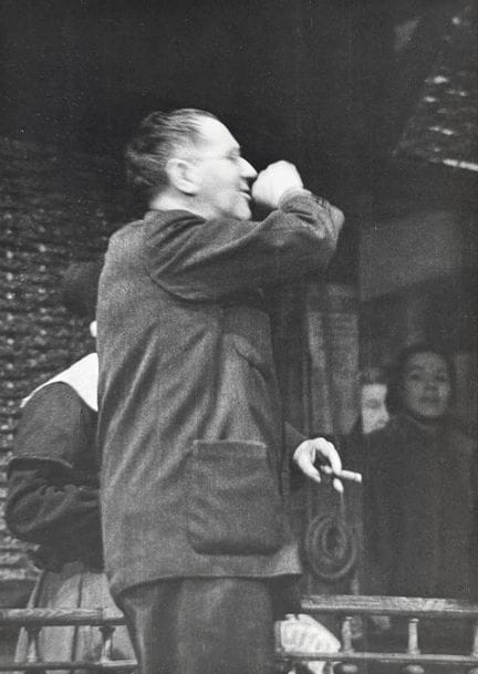 BERTOLT BRECHT
Portrait of Bertolt Brecht, 1953.
P