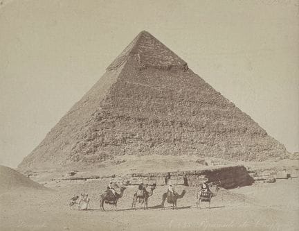 ÉGYPTE - FRÈRES ZANGAKI
Pyramide de Khéops, Gizeh,