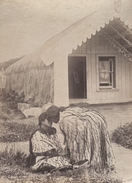 NOUVELLE-ZÉLANDE- JOSIAH MARTIN 1843-1916
"Rubbing