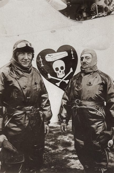 FLUGLUGE
Charles Nungesser und François Coli vor i