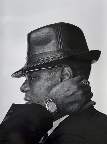 SAMUEL FOSSO 1962-
Malcolm X Autoportrait, Série "