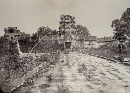 CAMBODGE - ÉMILE GSELL 1838-1879
Grande Pagode de 