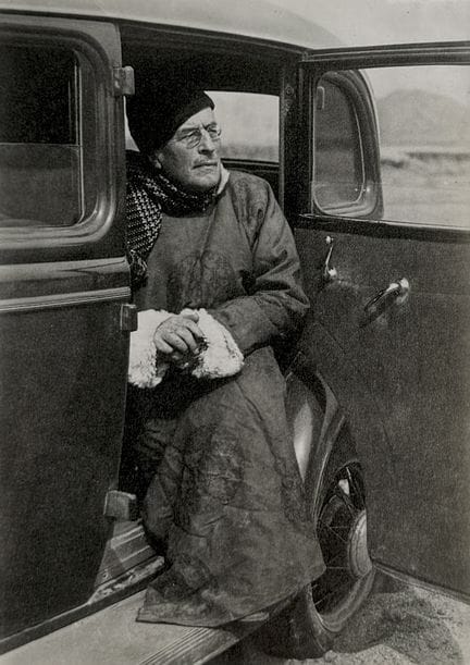 MONGOLIE
Le Docteur Sven Hedin lors de sa dernière