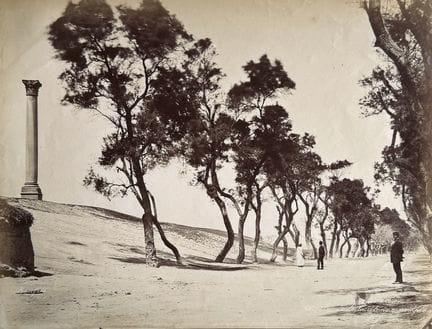 ÉGYPTE - FÉLIX BONFILS 1831-1885
Avenue de la Colo