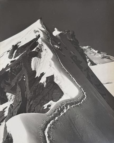 BERGE – AIGUILLE VERTE
Bergsteiger auf der Aiguill