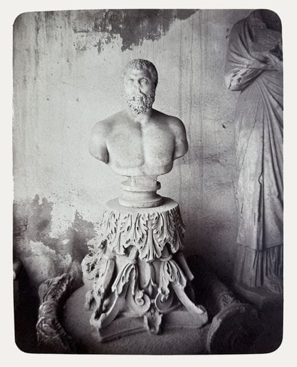 ANONYME
Sculpture antique d'un buste d'homme, ca. 