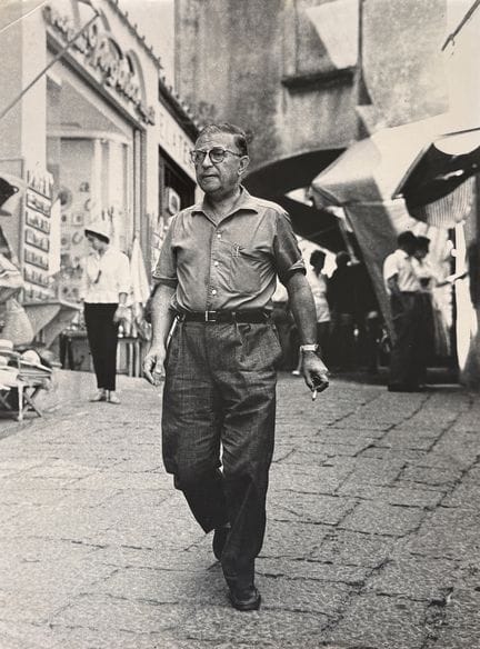 JEAN-PAUL SARTRE - ERMETE MARZONI (active 1950–197