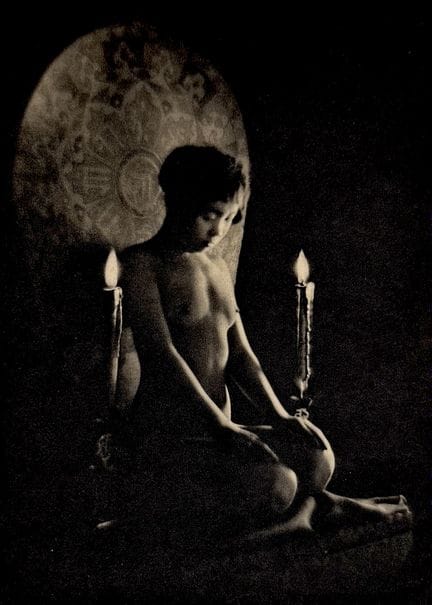 CHINA - HEINZ VON PERCKHAMMER 1895-1965 
Desnudo f