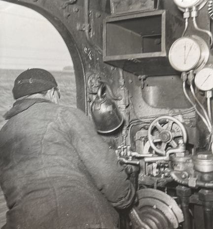 GUY LE BOYER 1915–1973
Dampflokführer in seinem Fü
