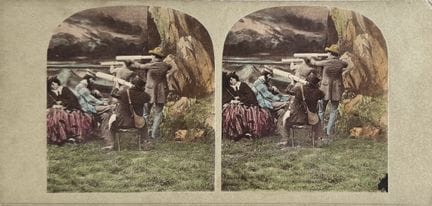 GAUDIN FRÈRES – STEREOFOTOGRAFIE
Genreszene, Perso