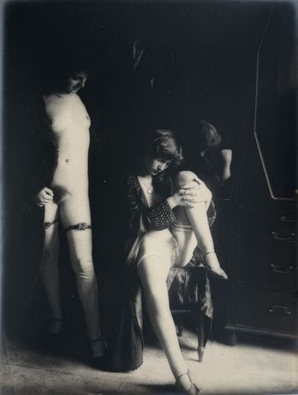 ERÓTICO - SEÑOR X
Dos desnudos femeninos, hacia 19