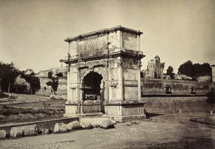 ITALIE - AUGUSTE-ROSALIE BISSON 1826-1900
Temple d