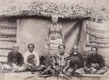 ÎLES SAMOA - THOMAS ANDREW 1855-1939
Le Chef Samoa