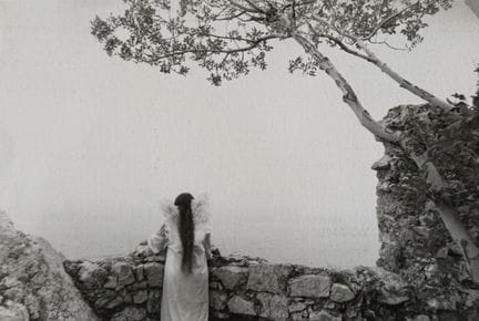 EVGEN BAVCAR 1946-
Femme aux ailes d'ange, ca.1980