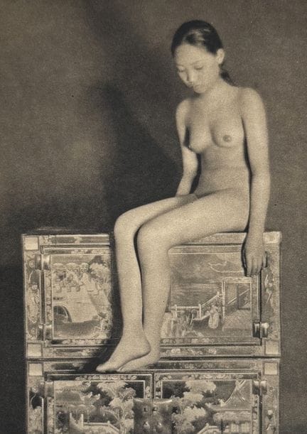 CHINA - HEINZ VON PERCKHAMMER 1895-1965 
Desnudo f