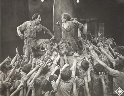 CINE - METRÓPOLIS
Gustav Fröhlich y Brigitte Helm 