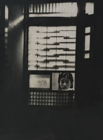 JAPON - ANONYME
Geisha à la fenêtre, Yoshiwara, To