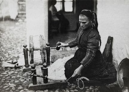 LEWIS HINE 1874-1940 (attribué à)
Portrait d'une f