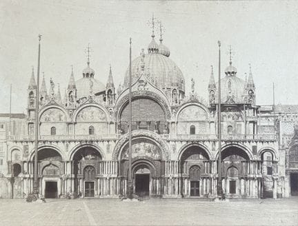ITALIE - CARLO NAYA 1816-1882
Basilique Saint-Marc