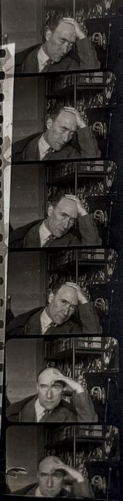 ANDRÉ GIDE - PLANCHE CONTACT
André Gide, ca.1935.
