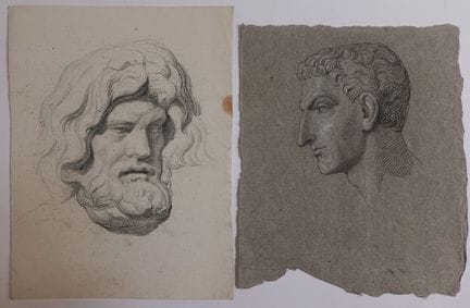 Cornelis Cels (1778-1859) – Set di due disegni “Pr