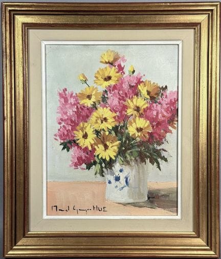 HUE Marcel-Georges (1907- ?) : « BOUQUET DE FLEURS