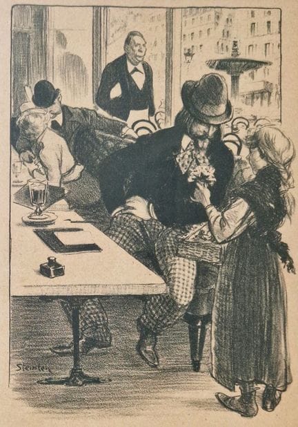 "Théophile-Alexandre STEINLEN (1859-1923) La Petit