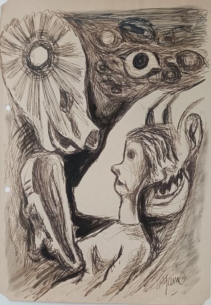 Albert Edgar YERSIN (1905 – 1984) – Personnages – 